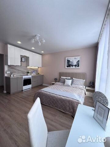 

Квартира-студия, 25 м², 1 кровать