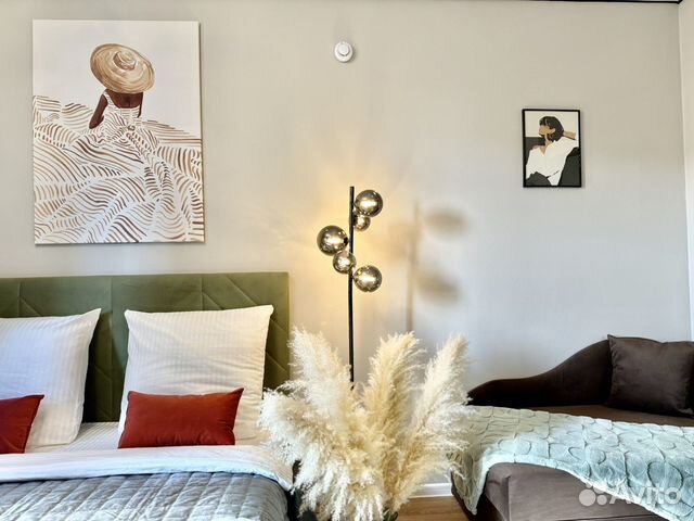 

Квартира-студия, 25 м², 2 кровати