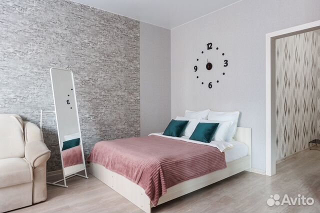

Квартира-студия, 40 м², 2 кровати