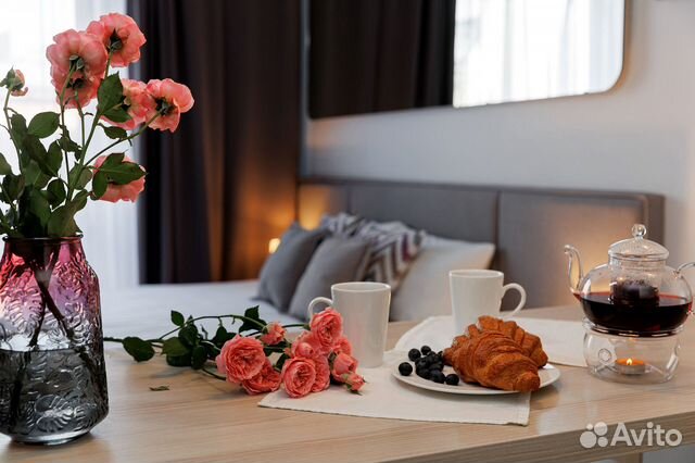 

Квартира-студия, 27 м², 2 кровати