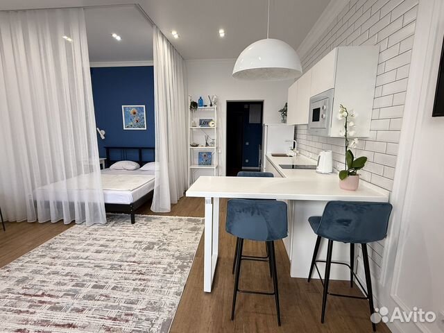 

Квартира-студия, 50 м², 2 кровати