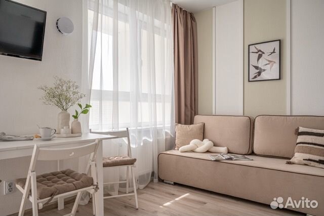 

Квартира-студия, 30 м², 2 кровати