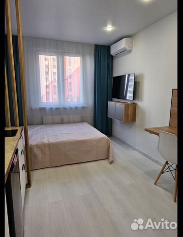 

Квартира-студия, 28 м², 1 кровать