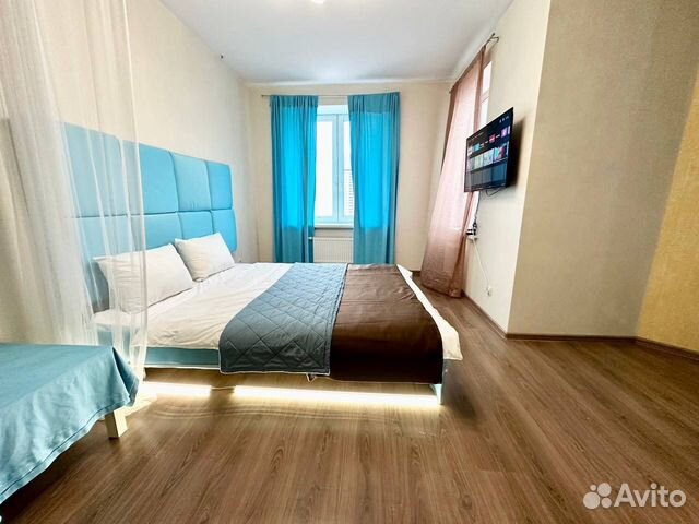 

Квартира-студия, 42 м², 2 кровати