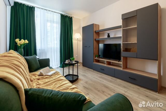 

1-к. квартира, 35 м², 3 кровати