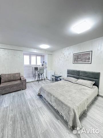 

Квартира-студия, 42 м², 2 кровати
