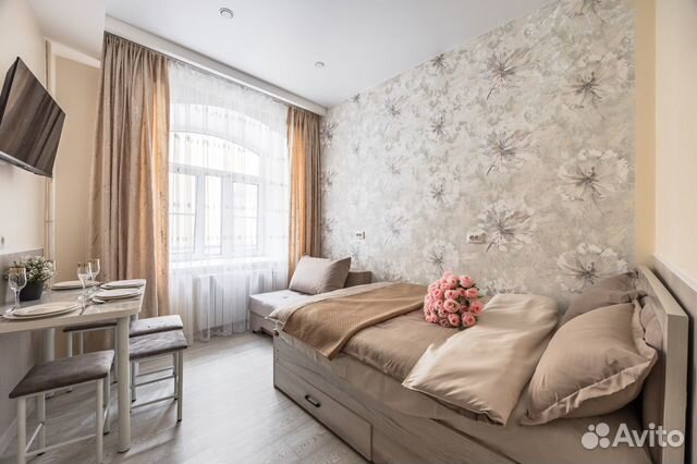 

Квартира-студия, 15 м², 2 кровати