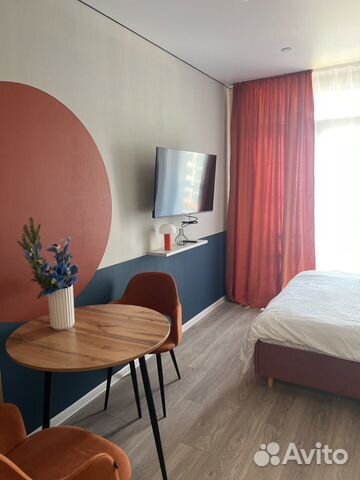 

Квартира-студия, 25 м², 2 кровати