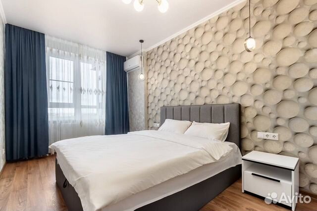 

1-к. квартира, 45 м², 2 кровати