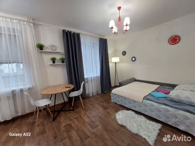 

Квартира-студия, 27 м², 1 кровать