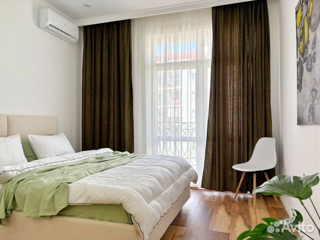 

1-к. квартира, 54 м², 3 кровати