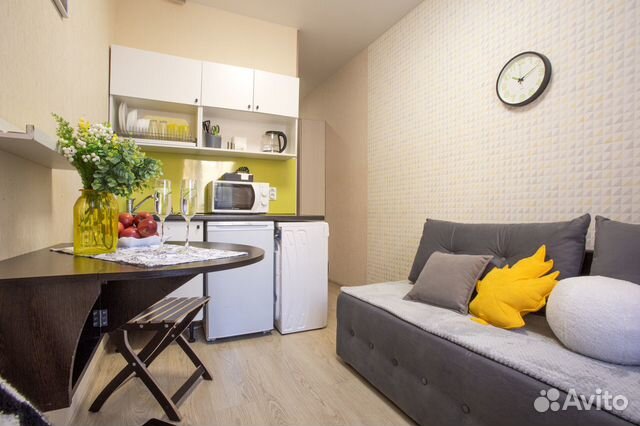 

Квартира-студия, 15 м², 1 кровать
