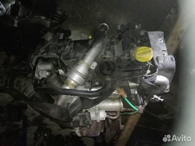 Двигатель Nissan Qashqai 08 г. K9K 1.5 DCi турбо