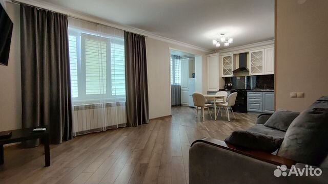 

Квартира-студия, 55 м², 2 кровати