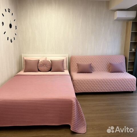 

1-к. квартира, 30 м², 2 кровати