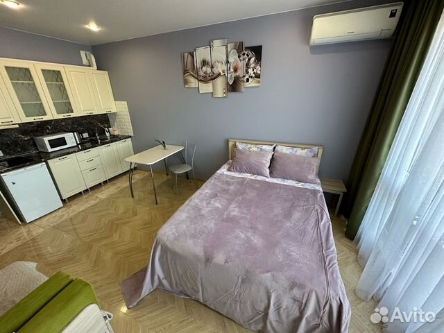 

Квартира-студия, 30 м², 3 кровати