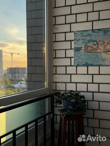 

Квартира-студия, 38 м², 2 кровати