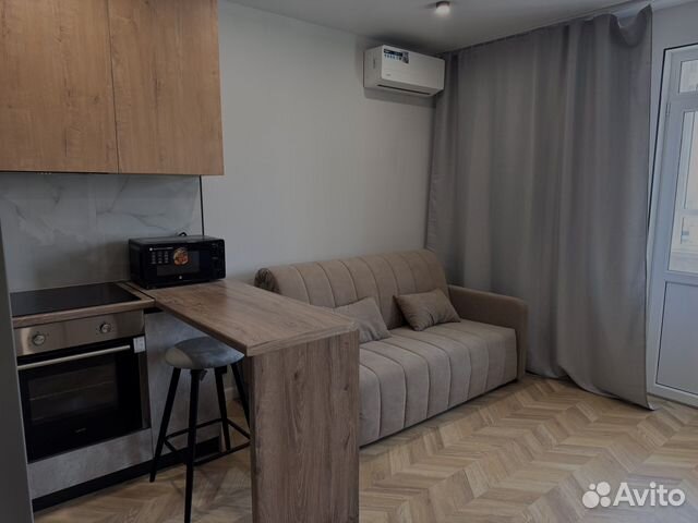 

Квартира-студия, 27 м², 1 кровать