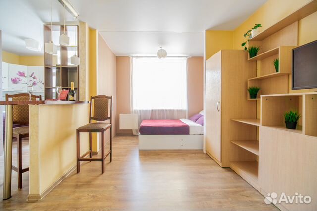 

1-к. квартира, 55 м², 2 кровати