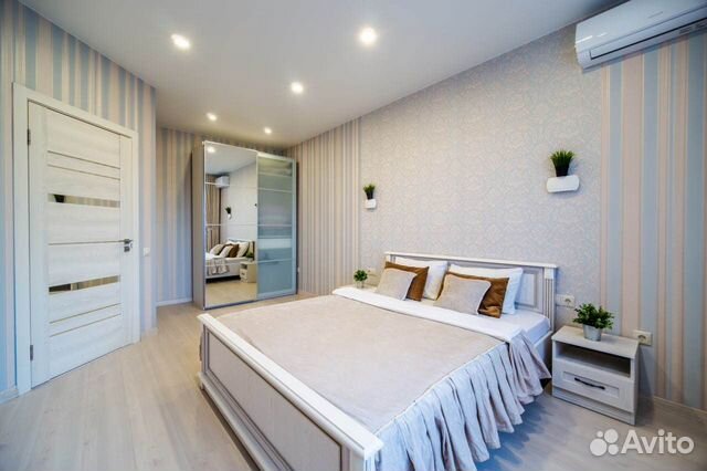 

1-к. квартира, 45 м², 2 кровати