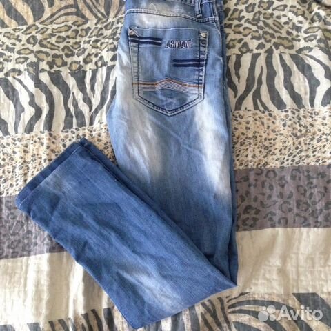 Джинсы фирменные zara,Armani,Dskins