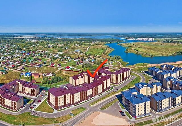 

2-к. квартира, 68 м², 2 кровати