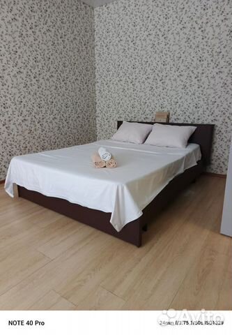 

1-к. квартира, 40 м², 2 кровати