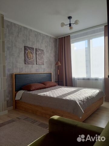 

1-к. квартира, 37 м², 2 кровати