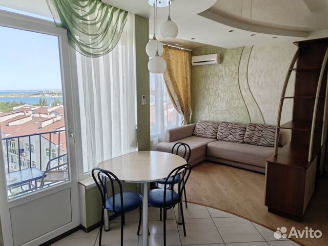 

Квартира-студия, 46 м², 2 кровати
