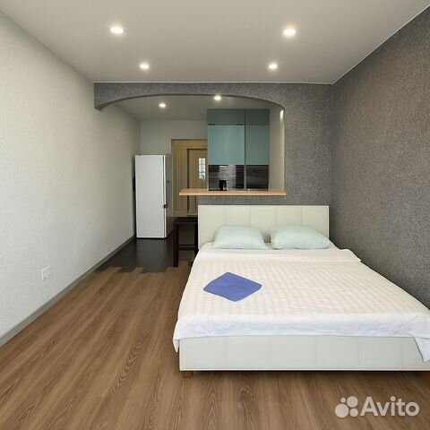 

Квартира-студия, 30 м², 1 кровать