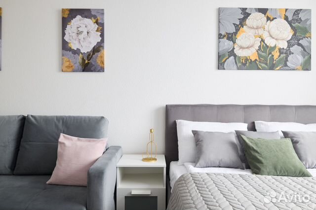

1-к. квартира, 36 м², 2 кровати