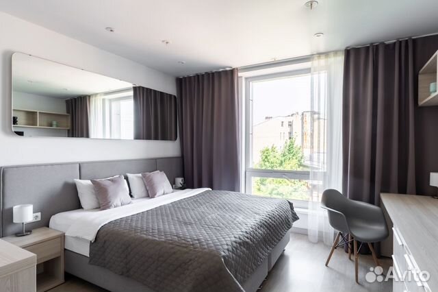 

Квартира-студия, 27 м², 1 кровать