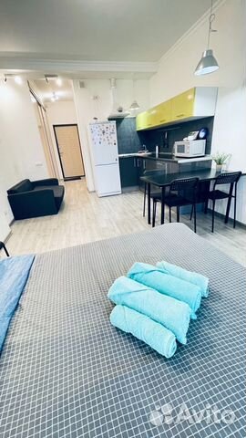 

Квартира-студия, 30 м², 1 кровать