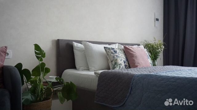 

1-к. квартира, 45 м², 2 кровати