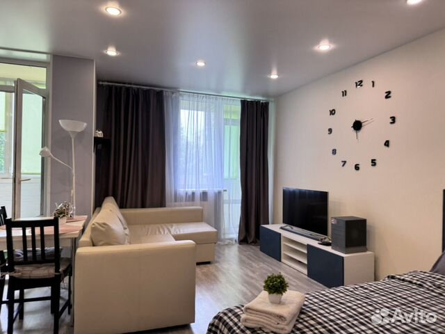 

Квартира-студия, 35 м², 2 кровати