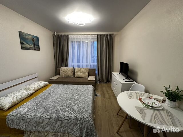 

1-к. квартира, 28 м², 2 кровати