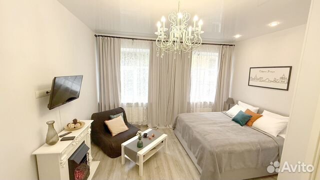 

1-к. квартира, 45 м², 3 кровати