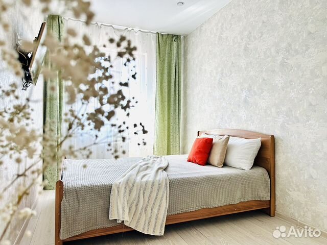 

1-к. квартира, 47,6 м², 2 кровати