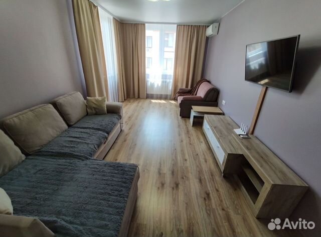 

1-к. квартира, 46 м², 3 кровати