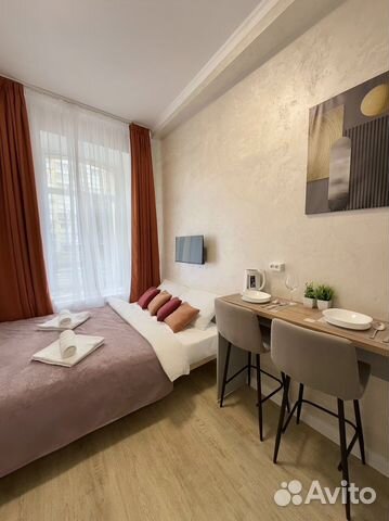 

Квартира-студия, 18 м², 1 кровать
