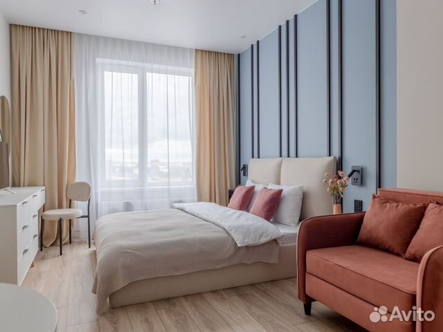 

Квартира-студия, 29 м², 2 кровати