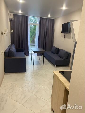 

Квартира-студия, 25 м², 2 кровати