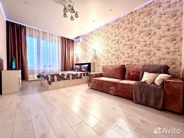 

1-к. квартира, 54 м², 3 кровати