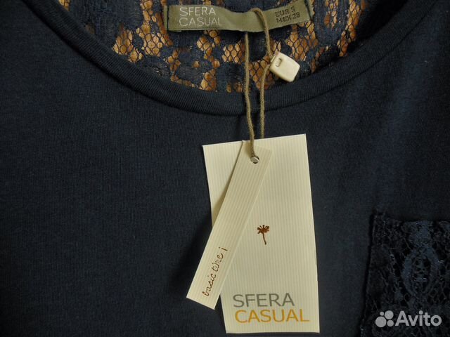 Новый лонгслив блузка топ Sfera оригинал Испания Новый лонгслив блузка топ Sfera оригинал Испания