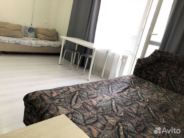 

Квартира-студия, 33 м², 2 кровати