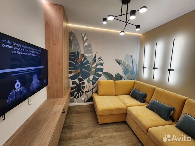 

1-к. квартира, 35 м², 2 кровати