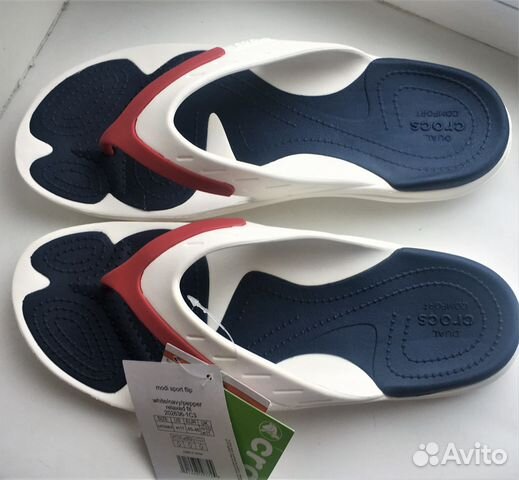Сланцы вьетнамки Crocs modi Sport Flip разный цвет