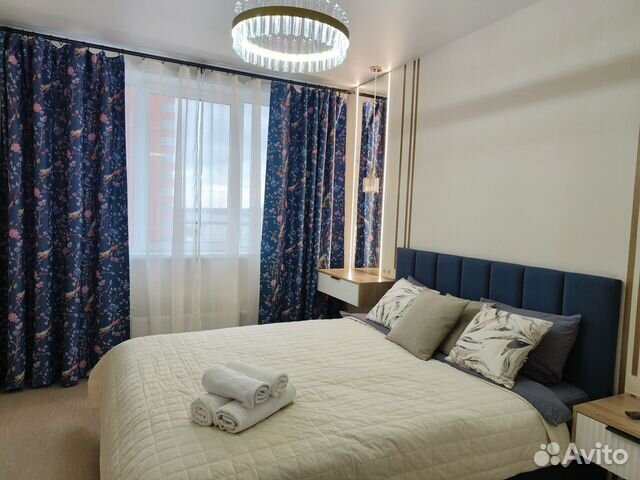 

1-к. квартира, 42 м², 2 кровати