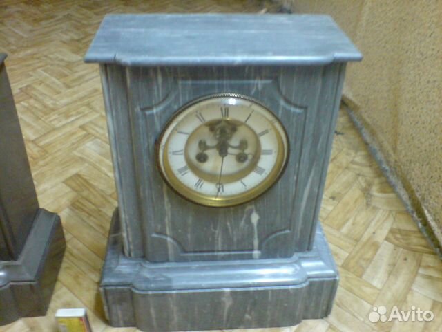 Часы каминные, старинные, с боем