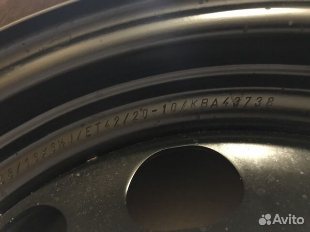 Диск BMW 6,5 x 16 5*120 Et: 42 Dia: 72,6 KFZ 9153